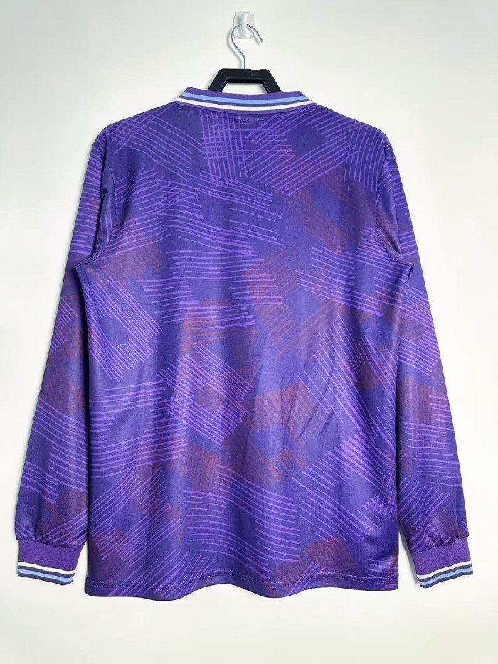 Fiorentina Home Long Sleeve Retro Jersey 92/93