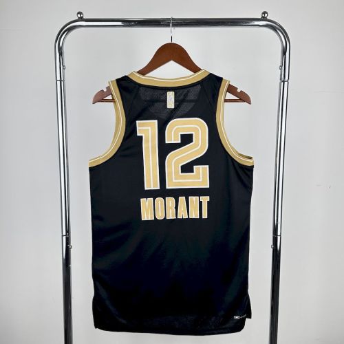 Ja Morant Memphis Grizzlies Select Series 2024/25 Swingman Jersey Black