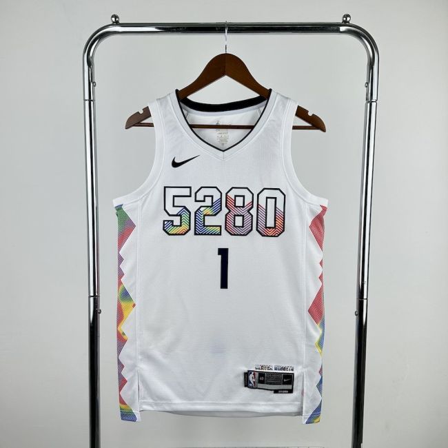Michael Porter Jr. Denver Nuggets City Edition 2024/25 Swingman Jersey White