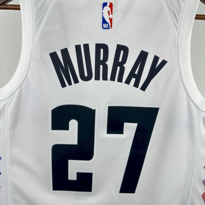 Jamal Murray Denver Nuggets  City Edition 2024/25 Swingman Jersey White