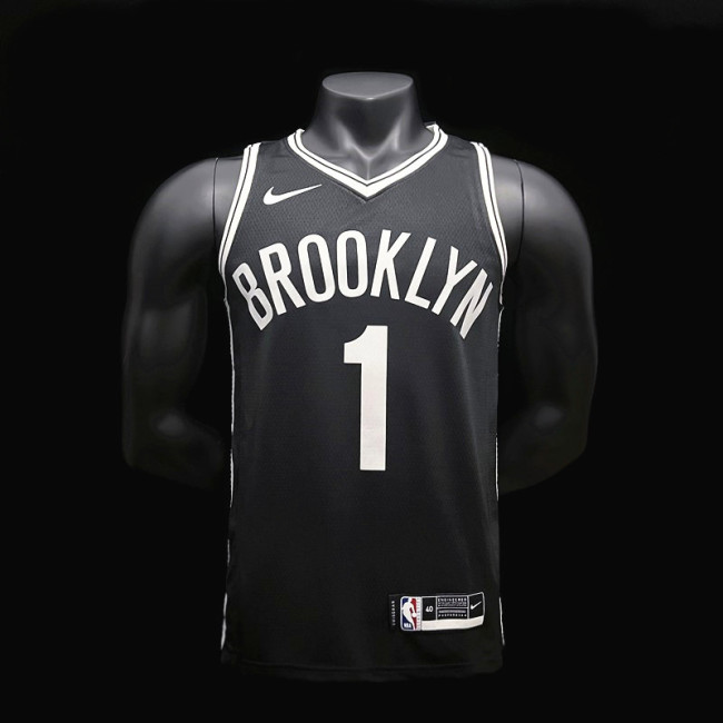 Mikal Bridges Brooklyn Nets  Icon Edition Swingman Jersey Black