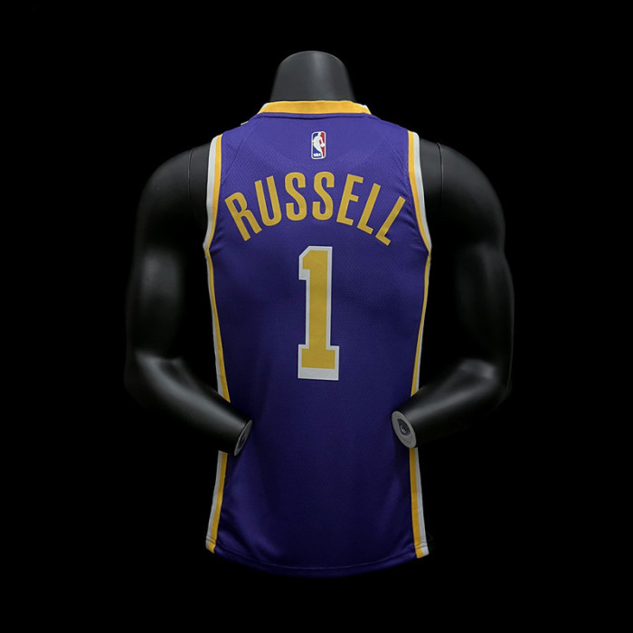 D'Angelo Russell  Los Angeles Lakers Statement Edition Swingman Jersey Purple