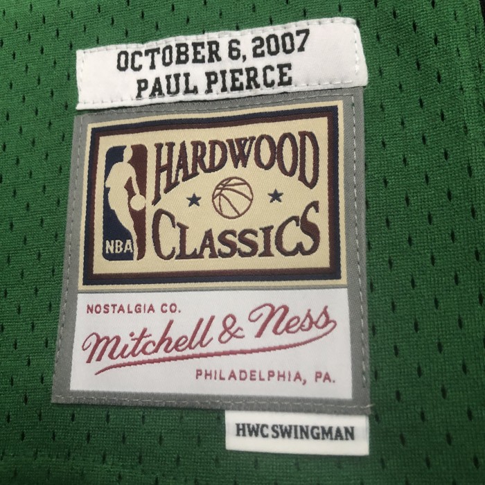 Ray Allen Boston Celtics Hardwood Classics Swingman Retro Jersey Green