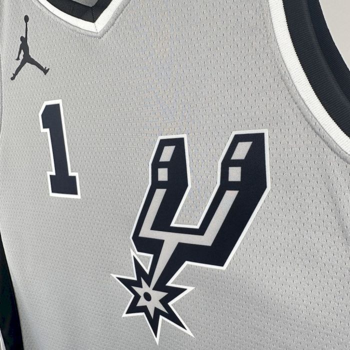 Victor Wembanyama San Antonio Spurs 2021/22 Statement Edition Swingman Jersey Gray