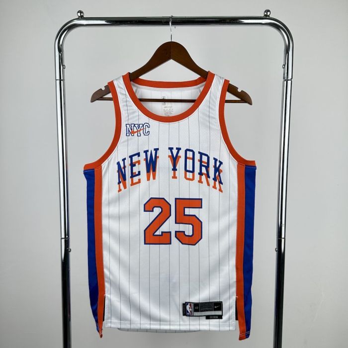 Mikal Bridges New York Knicks City Edition Swingman Jersey 24/25