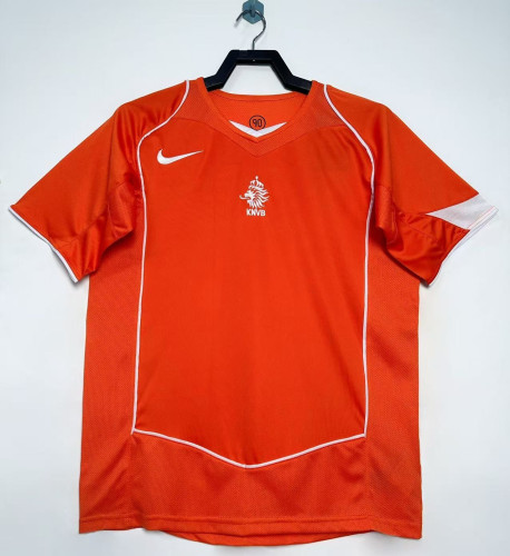 Netherlands Euro 2004 Home Retro Jersey