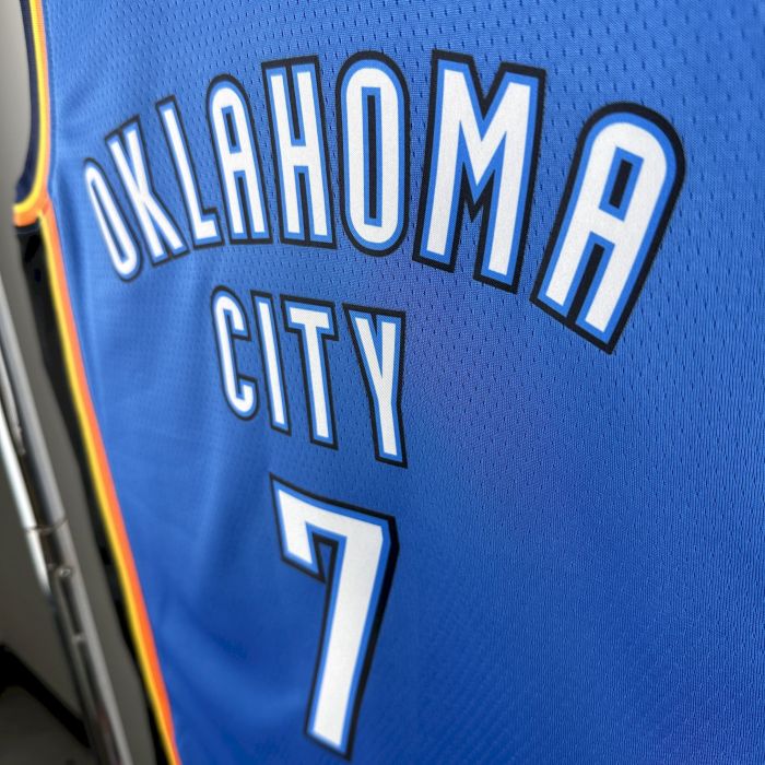 Chet Holmgren Oklahoma City Thunder Icon Edition Swingman Jersey Blue