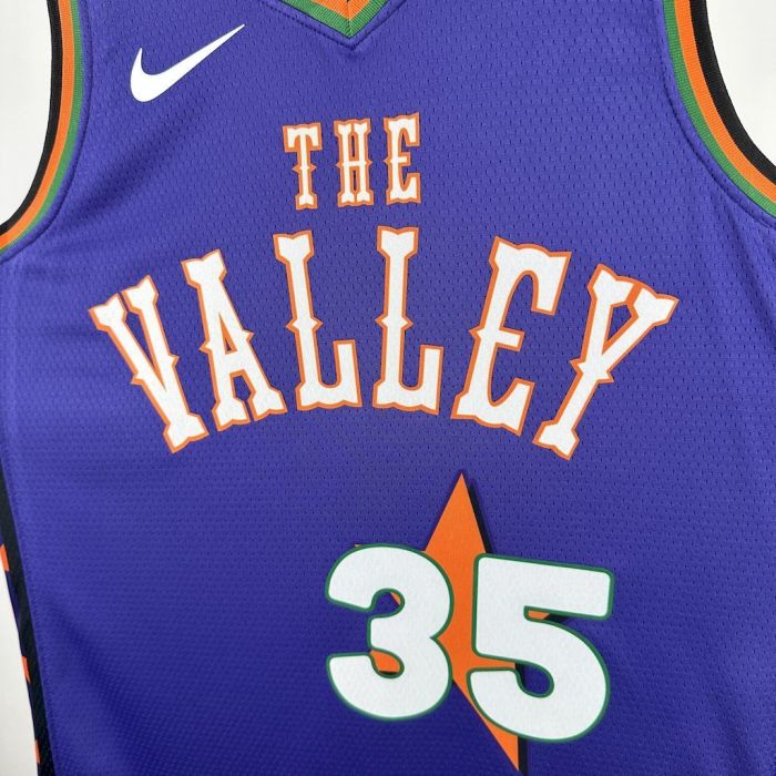 Kevin Durant City Phoenix Suns City Edition 24/25 Swingman Jersey Purple