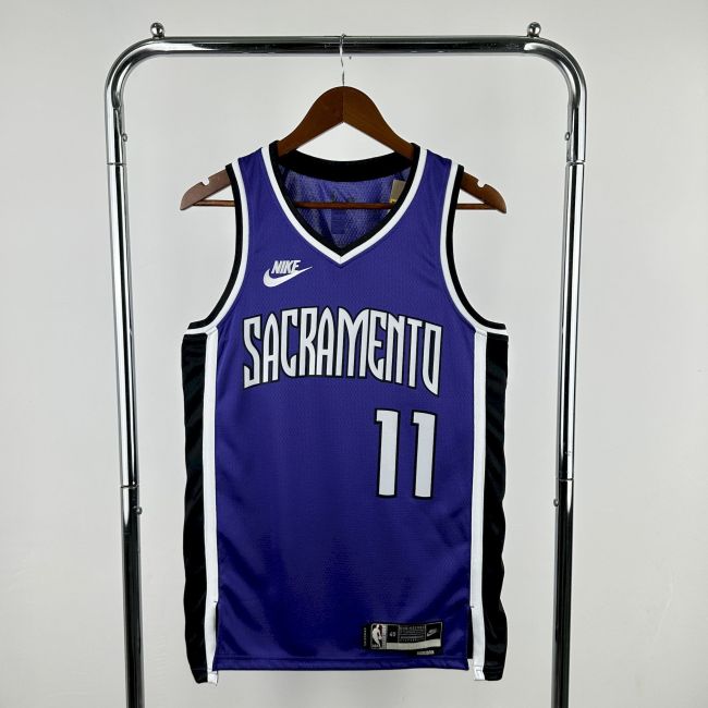 Domantas Sabonis Sacramento Kings Classic Edition Swingman Jersey 24/25 Purple