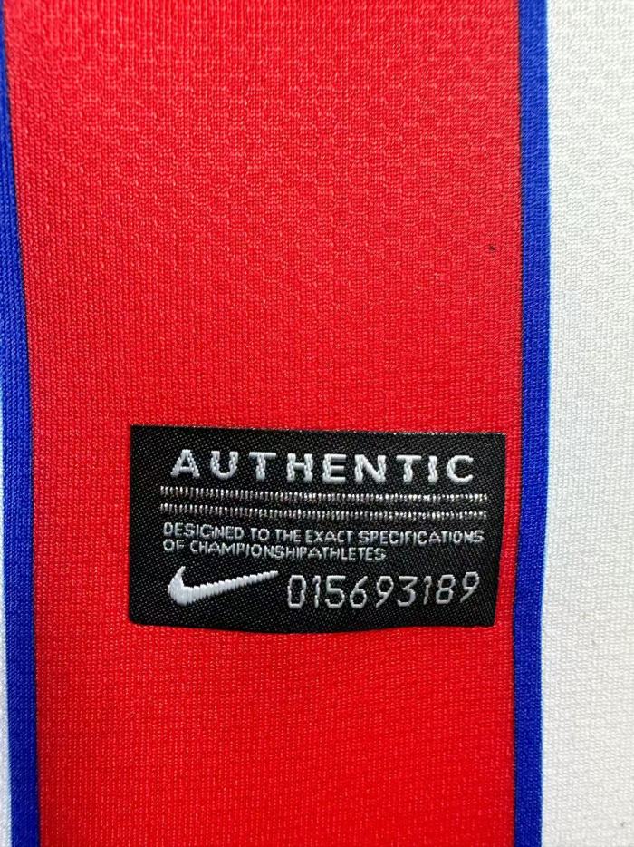 Atletico Madrid Champions League Home Retro Jersey 2011/12