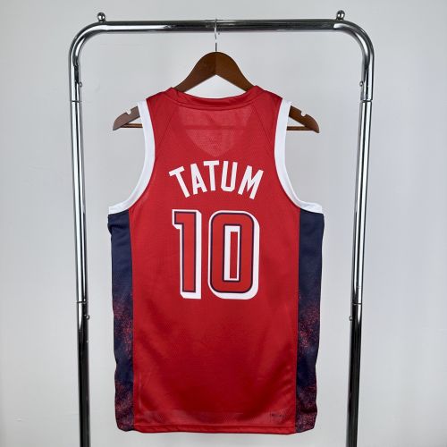 Jayson Tatum Team USA 2024 Swingman Jersey Red