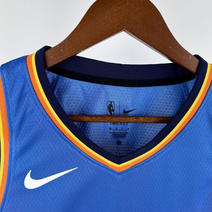 Chet Holmgren Oklahoma City Thunder Icon Edition Swingman Jersey Blue