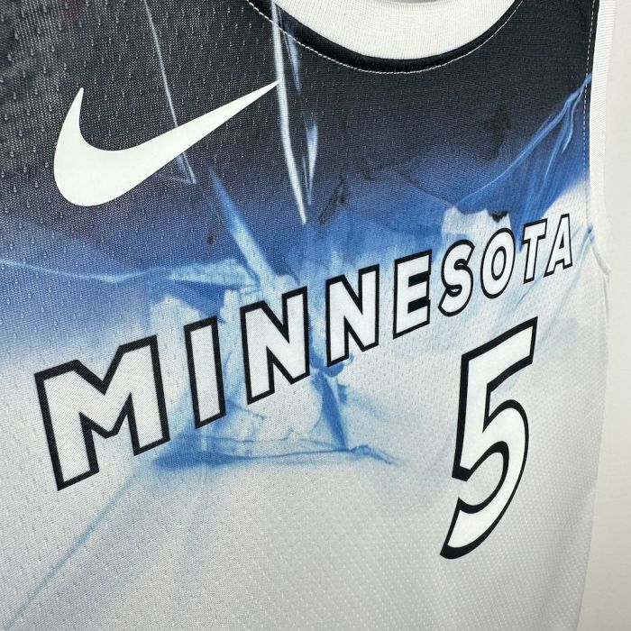 Anthony Edwards Minnesota Timberwolves City Edition 24/25 Swingman Jersey White