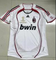 Retro AC white away 1:1 Quality Soccer Jersey  2006-2007