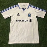 Retro Marseille Home  1:1 Quality Soccer Jersey   1999-2000