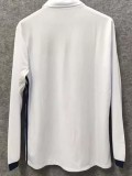 Retro Real Madrid Home Long Sleeve  1:1 Quality Soccer Jersey    2016-2017