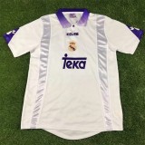 Retro Real Madrid Home 1:1 Quality Soccer Jersey    1997-1998
