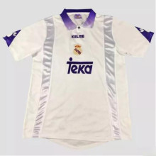 Retro Real Madrid Home 1:1 Quality Soccer Jersey    1997-1998
