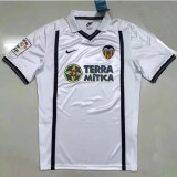 Retro Valencia Home  1:1 Quality Soccer Jersey  2001-2002