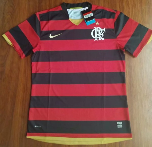 Retro Flamengo Home 1:1 Quality Soccer Jersey    2008-2009