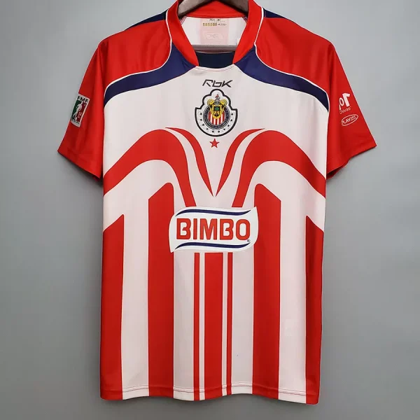 Retro  Chivas Home 1:1 Quality Soccer Jersey   2006-2007