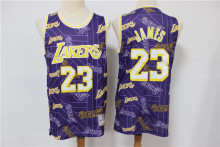 NBA 23 Purple Print Rockman tear tear tear limited edition retro
