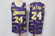 NBA 24 Purple Print Rockman tear tear tear limited edition retro