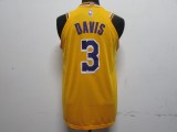 NBA New Laker 3 Davis yellow