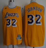NBA Lakers  (mesh) 32 Johnson yellow, purple