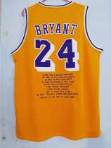 NBA Laker Mitchell & Ness Kobe's 60th anniversary
