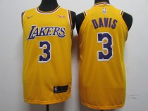 NBA New Laker 3 Davis yellow