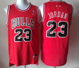 NBA Bull (mesh print) No.23 Jordan white, black, blue, red