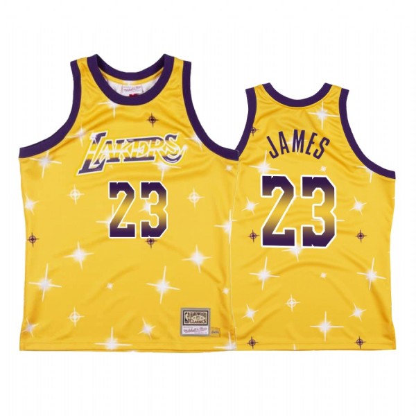 NBA  Lakers LeBron James starsky Jersey No.23