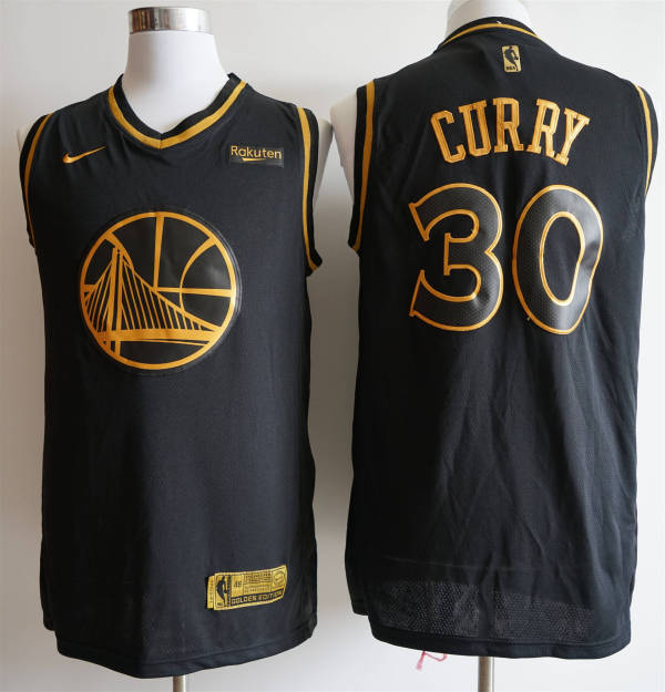 NBA Warrior 30 black gold version