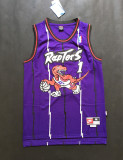 NBA Raptors (mesh print) 1 McGrady white purple