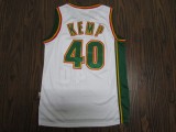 NBA Retro supersonic 40 Sean camp white green edge