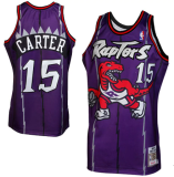 NBA Mitchell & Ness Raptors 15 dragons purple