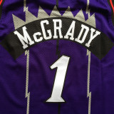 NBA Raptors (mesh print) 1 McGrady white purple