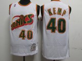 NBA Retro supersonic 40 Sean camp white green edge