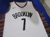 NBA Nets 7 city version white