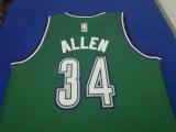 NBA Stag 34 big head, Ray Allen Green