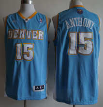 NBA Nuggets (mesh print) 15 Anthony light blue