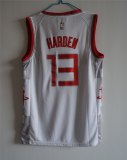 NBA  New season rockets (new fabric printing) 13 Hardon White City Edition