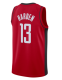 NBA Rockets 13 red new season Jersey