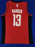 NBA Rockets 13 red new season Jersey
