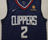 NBA New season Express (new fabric print) Leonard city version 2 dark blue, black, white