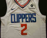 NBA New season Express (new fabric print) Leonard city version 2 dark blue, black, white