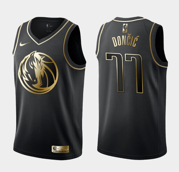 NBA Calf 77 black gold