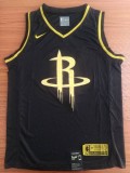 NBA  Rocket 13 black gold