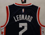 NBA New season Express (new fabric print) Leonard city version 2 dark blue, black, white